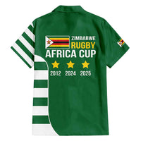 Zimbabwe Rugby Family Matching Summer Maxi Dress and Hawaiian Shirt One For The History Sables - Wonder Print Shop