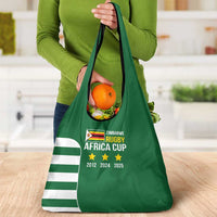 Zimbabwe Rugby Grocery Bag One For The History Sables - Wonder Print Shop
