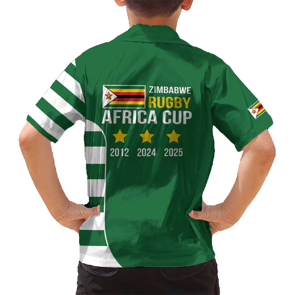 Zimbabwe Rugby Hawaiian Shirt One For The History Sables - Wonder Print Shop