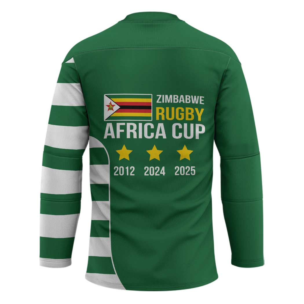 Zimbabwe Rugby Hockey Jersey One For The History Sables - Wonder Print Shop