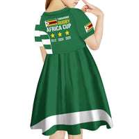 Zimbabwe Rugby Kid Short Sleeve Dress One For The History Sables - Wonder Print Shop