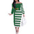 Zimbabwe Rugby Off The Shoulder Long Sleeve Dress One For The History Sables - Wonder Print Shop