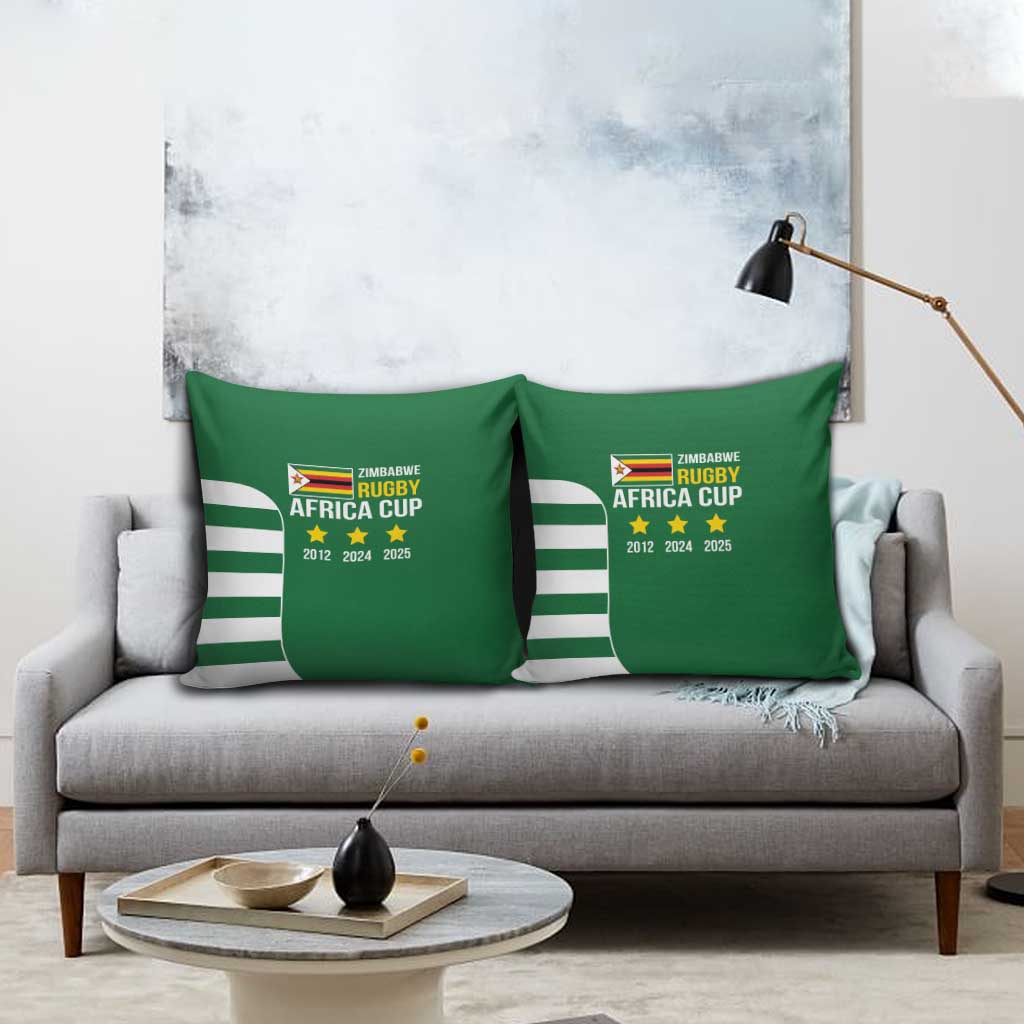 Zimbabwe Rugby Pillow Cover One For The History Sables - Wonder Print Shop
