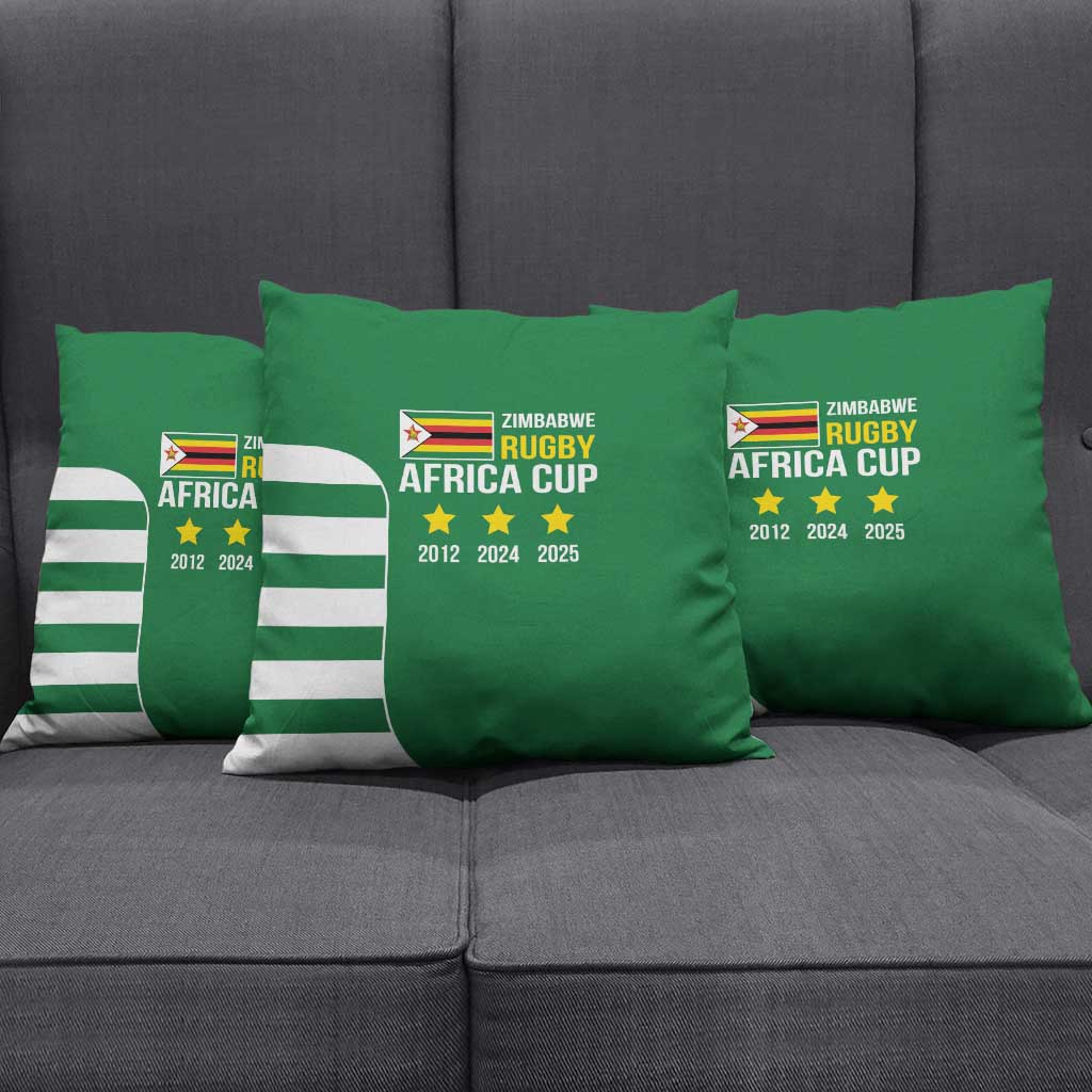 Zimbabwe Rugby Pillow Cover One For The History Sables - Wonder Print Shop