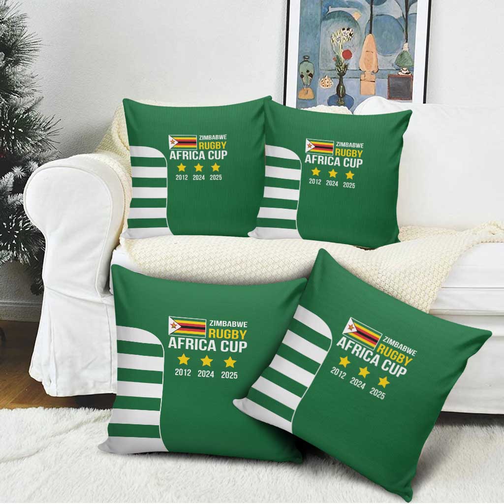 Zimbabwe Rugby Pillow Cover One For The History Sables - Wonder Print Shop