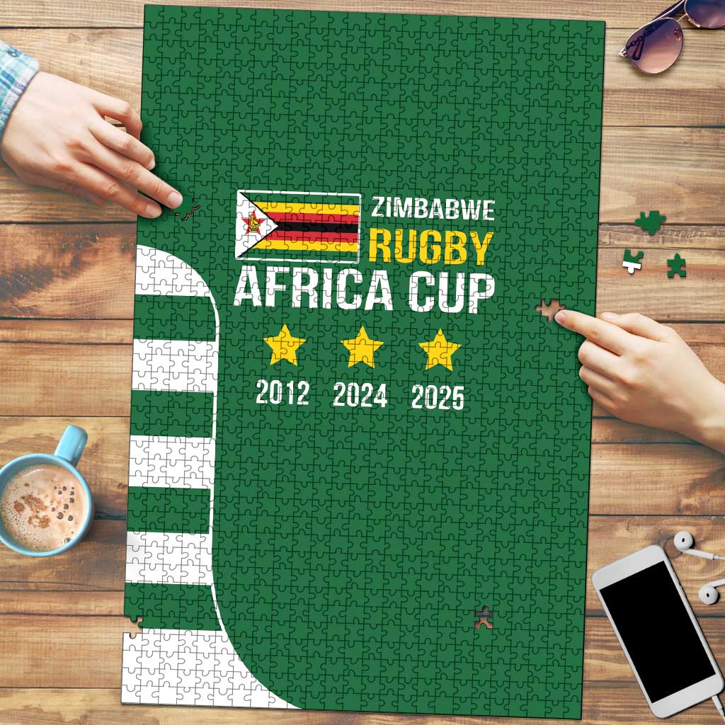 Zimbabwe Rugby Puzzle One For The History Sables - Wonder Print Shop