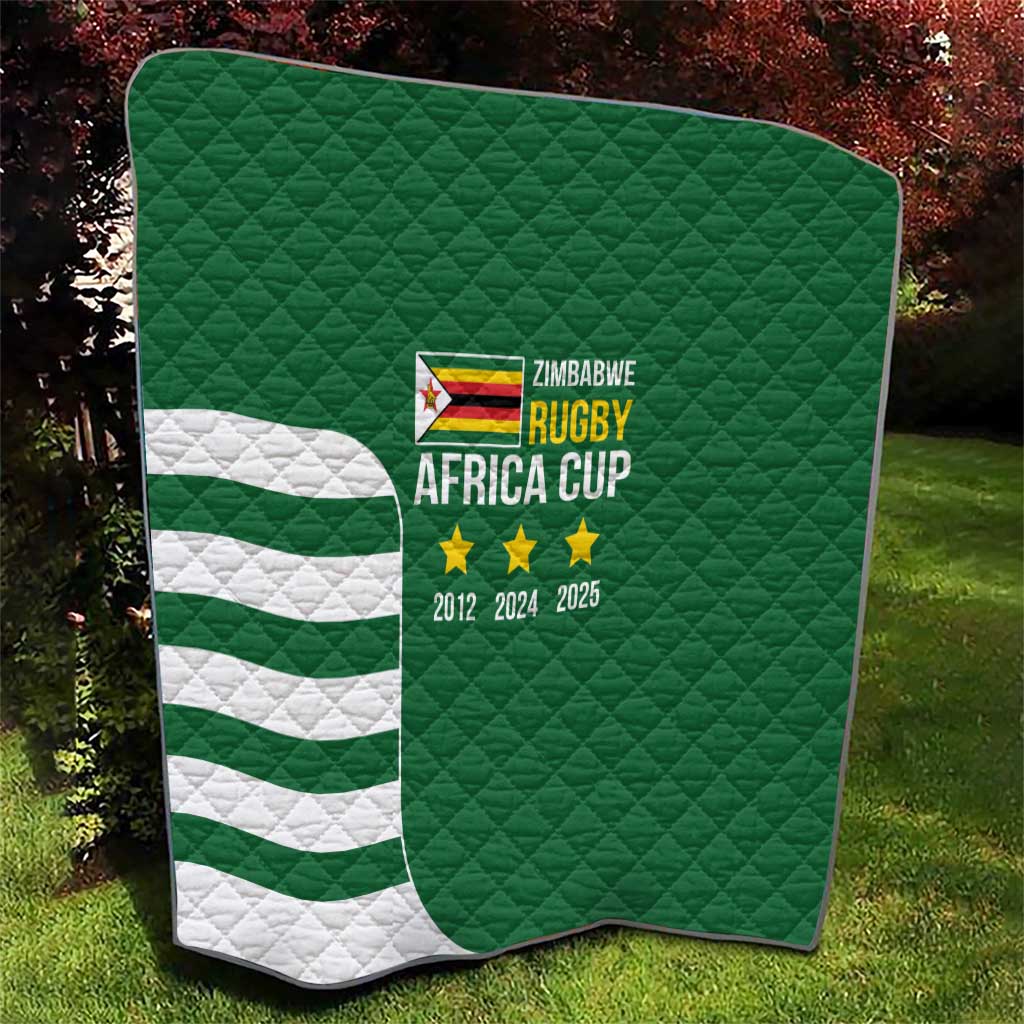Zimbabwe Rugby Quilt One For The History Sables - Wonder Print Shop