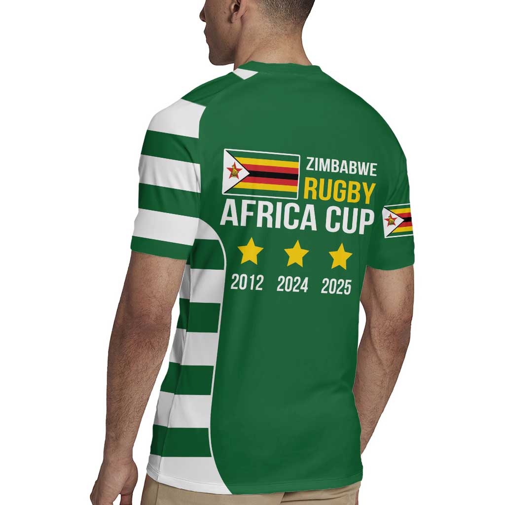 Zimbabwe Rugby Rugby Jersey One For The History Sables - Wonder Print Shop