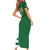 Zimbabwe Rugby Short Sleeve Bodycon Dress One For The History Sables - Wonder Print Shop