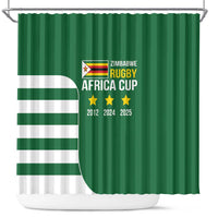 Zimbabwe Rugby Shower Curtain One For The History Sables - Wonder Print Shop