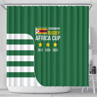 Zimbabwe Rugby Shower Curtain One For The History Sables - Wonder Print Shop