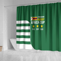 Zimbabwe Rugby Shower Curtain One For The History Sables - Wonder Print Shop