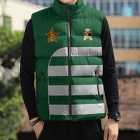 Zimbabwe Rugby Sleeveless Puffer Jacket One For The History Sables - Wonder Print Shop