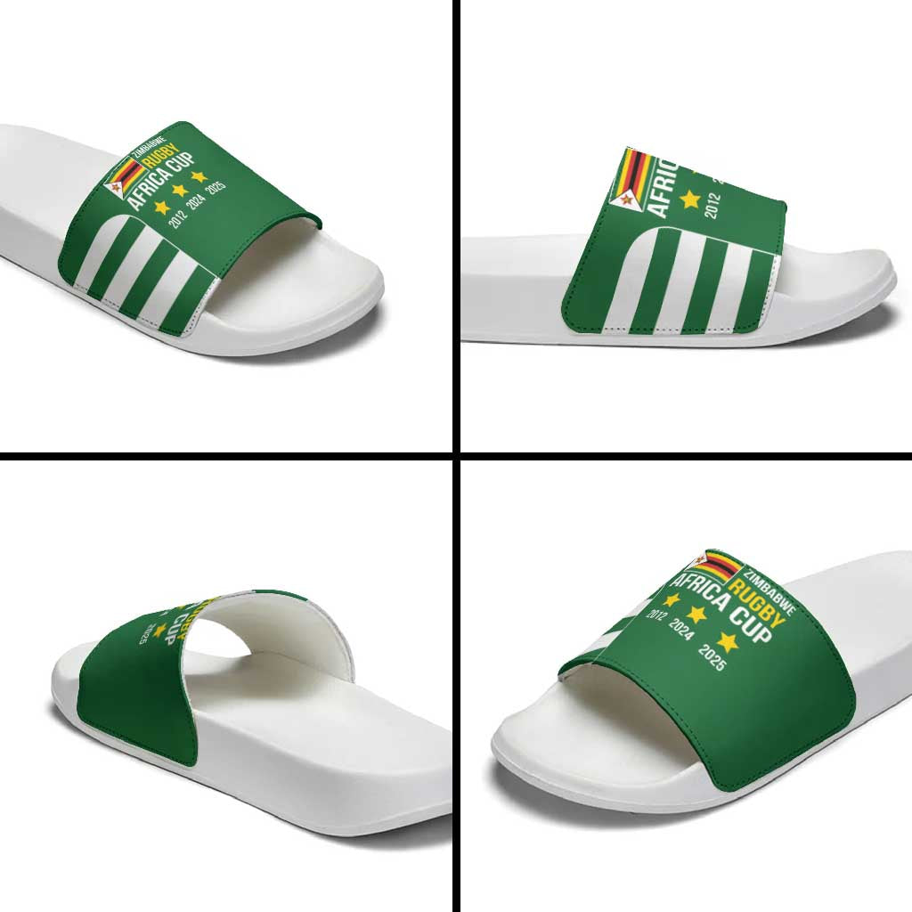Zimbabwe Rugby Slide Sandals One For The History Sables - Wonder Print Shop