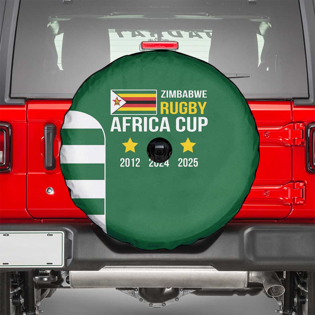 Zimbabwe Rugby Spare Tire Cover One For The History Sables - Wonder Print Shop