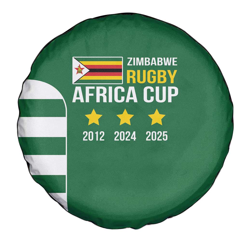 Zimbabwe Rugby Spare Tire Cover One For The History Sables - Wonder Print Shop