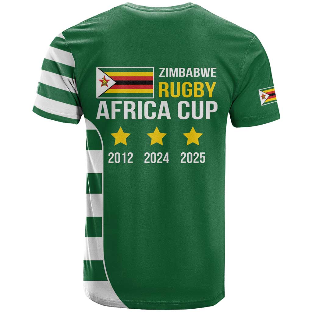 Zimbabwe Rugby T Shirt One For The History Sables - Wonder Print Shop