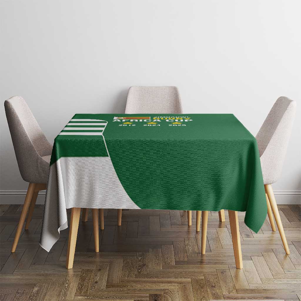 Zimbabwe Rugby Tablecloth One For The History Sables - Wonder Print Shop