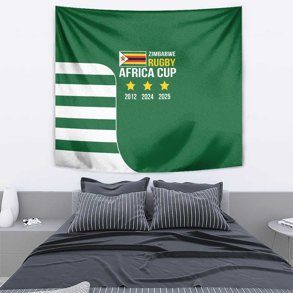 Zimbabwe Rugby Tapestry One For The History Sables - Wonder Print Shop