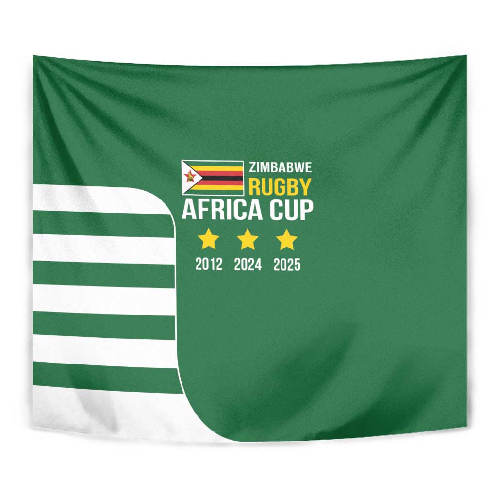 Zimbabwe Rugby Tapestry One For The History Sables - Wonder Print Shop