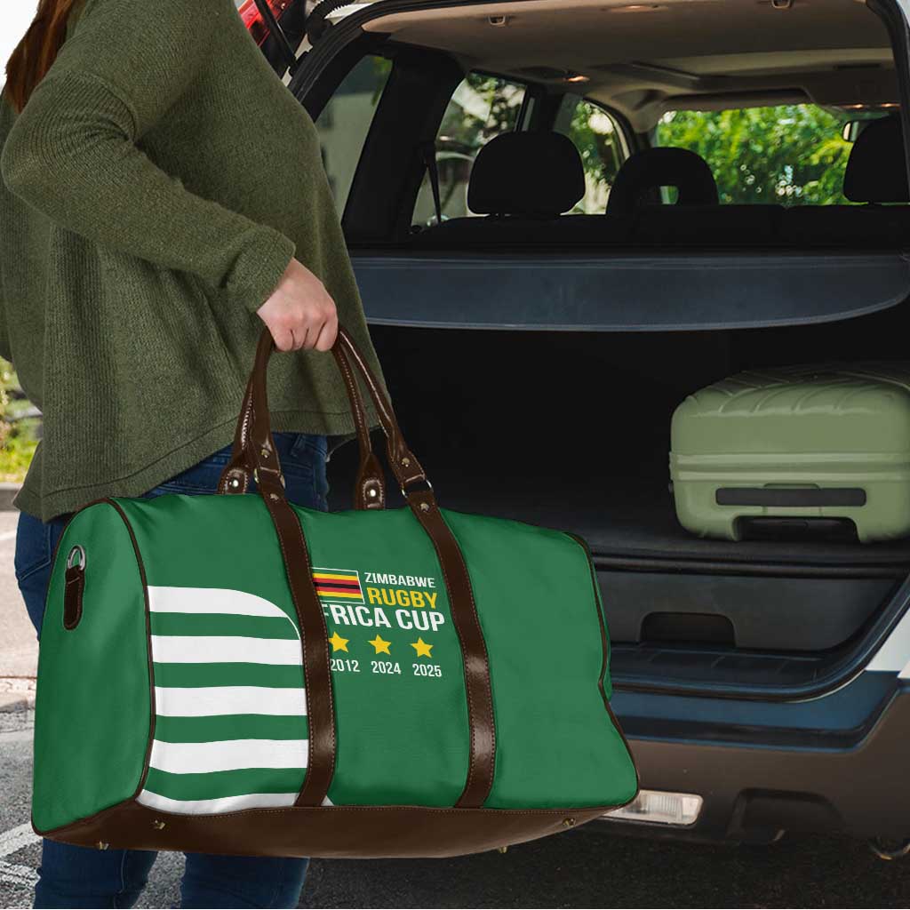 Zimbabwe Rugby Travel Bag One For The History Sables - Wonder Print Shop