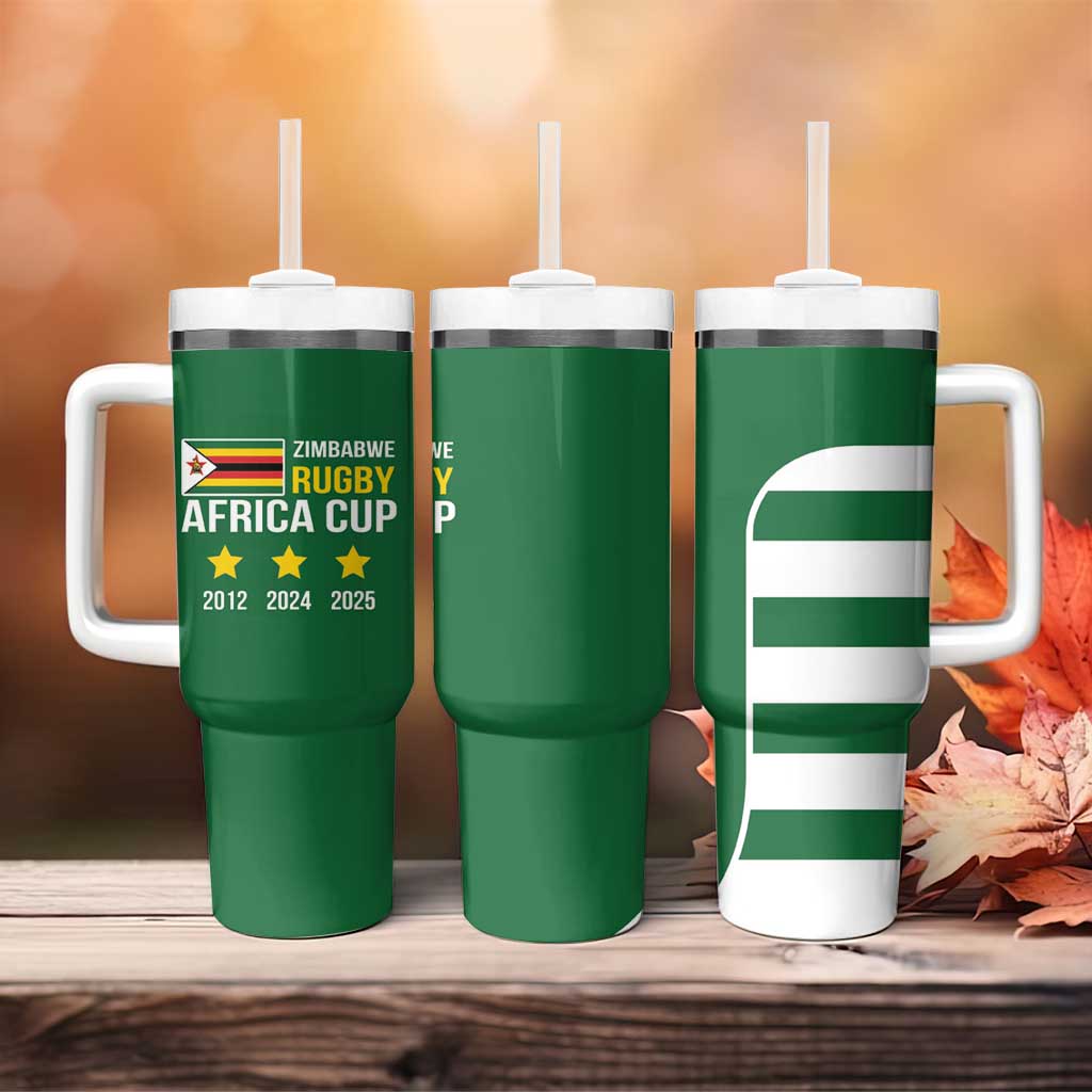 Zimbabwe Rugby Tumbler With Handle One For The History Sables - Wonder Print Shop