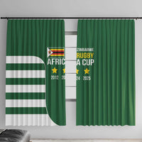 Zimbabwe Rugby Window Curtain One For The History Sables - Wonder Print Shop