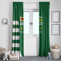 Zimbabwe Rugby Window Curtain One For The History Sables - Wonder Print Shop