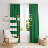 Zimbabwe Rugby Window Curtain One For The History Sables - Wonder Print Shop