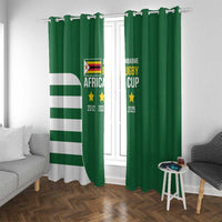Zimbabwe Rugby Window Curtain One For The History Sables - Wonder Print Shop