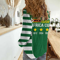 Zimbabwe Rugby Women Casual Shirt One For The History Sables - Wonder Print Shop