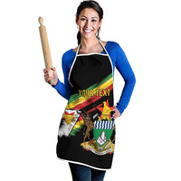 Zimbabwe Wings Flag Apron Proudly Zimbabwean - Wonder Print Shop