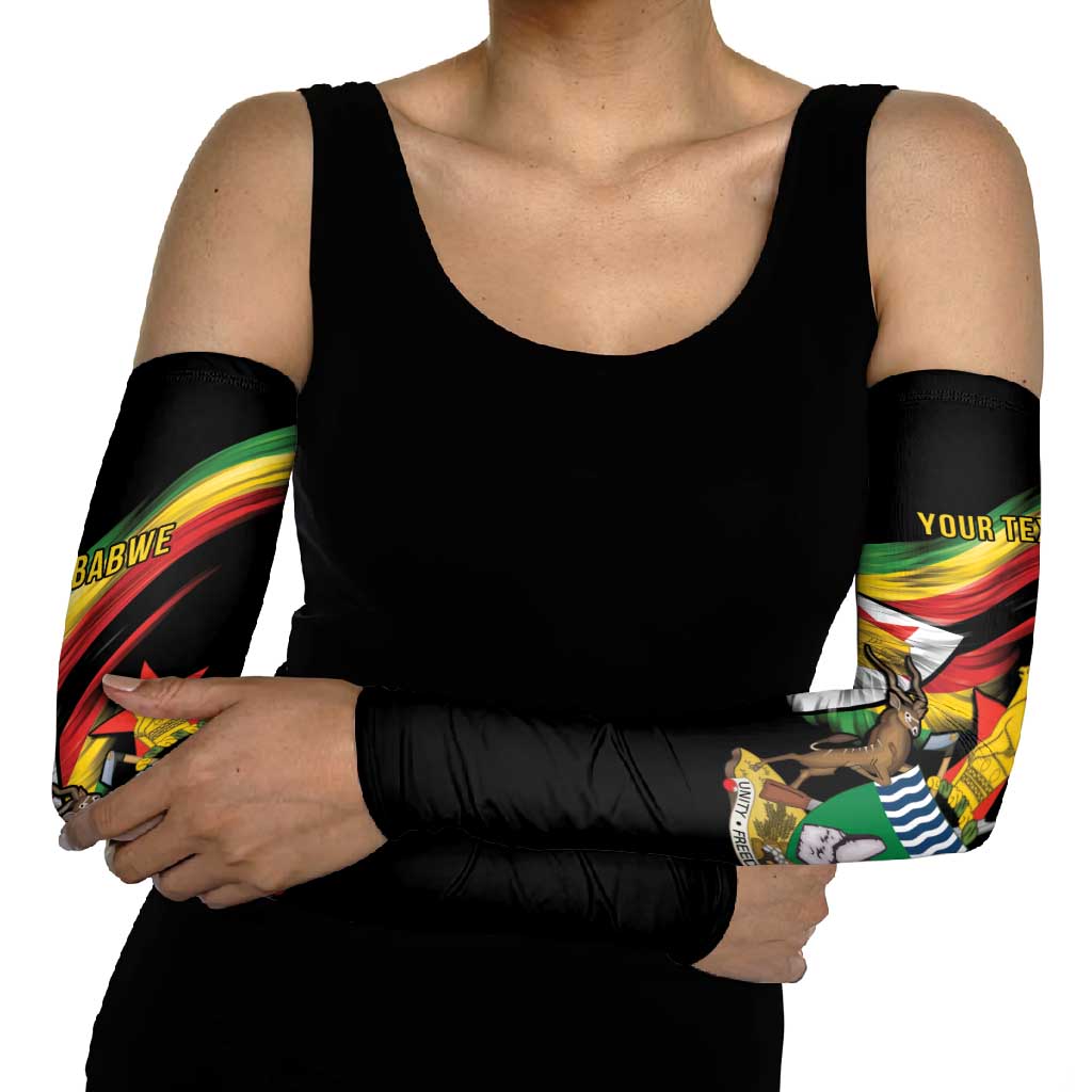 Zimbabwe Wings Flag Arm Sleeves Proudly Zimbabwean - Wonder Print Shop