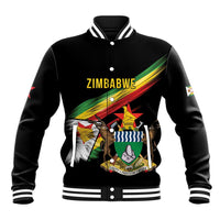 Zimbabwe Wings Flag Baseball Jacket Proudly Zimbabwean - Wonder Print Shop