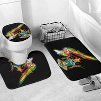 Zimbabwe Wings Flag Bathroom Set Proudly Zimbabwean - Wonder Print Shop