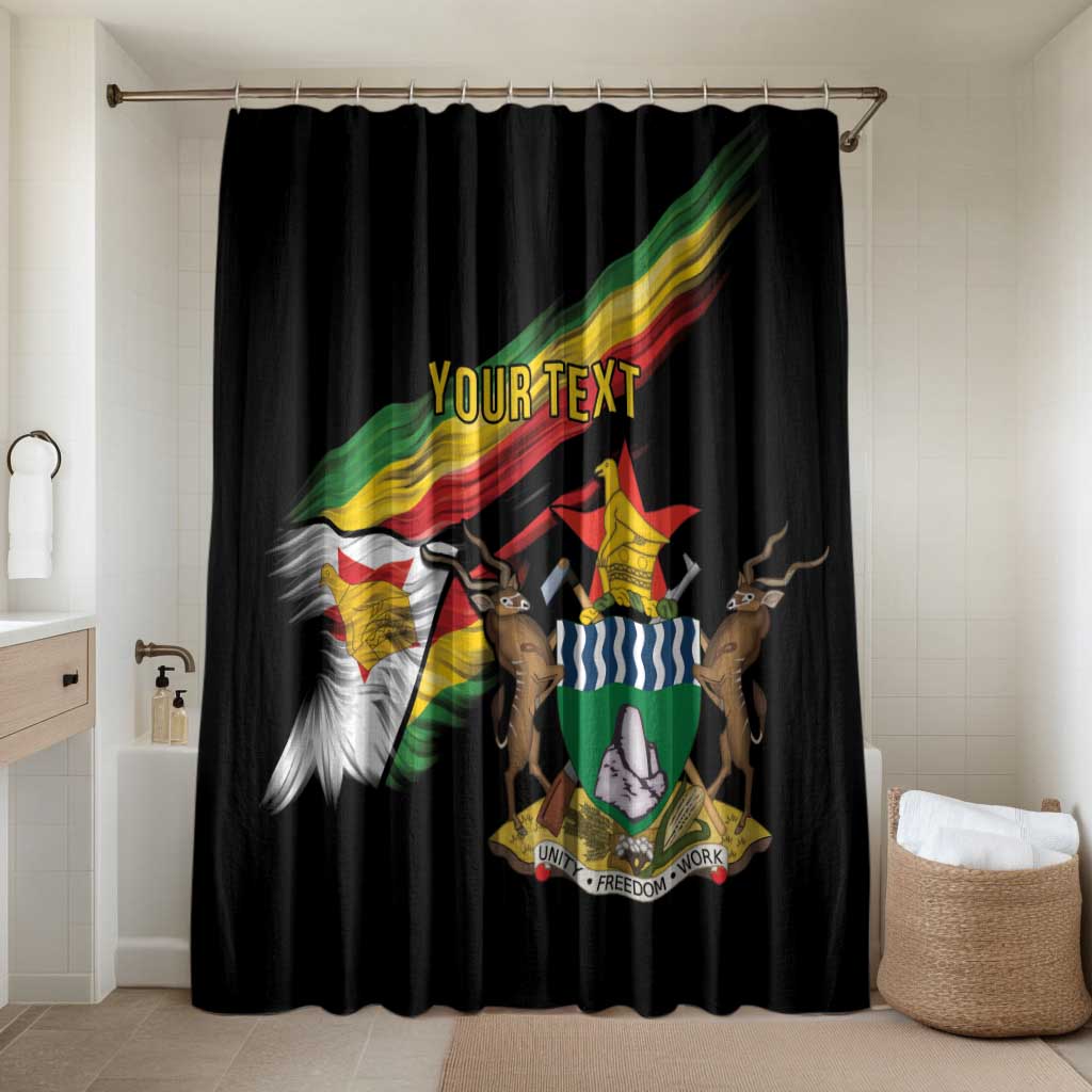 Zimbabwe Wings Flag Bathroom Set Proudly Zimbabwean - Wonder Print Shop