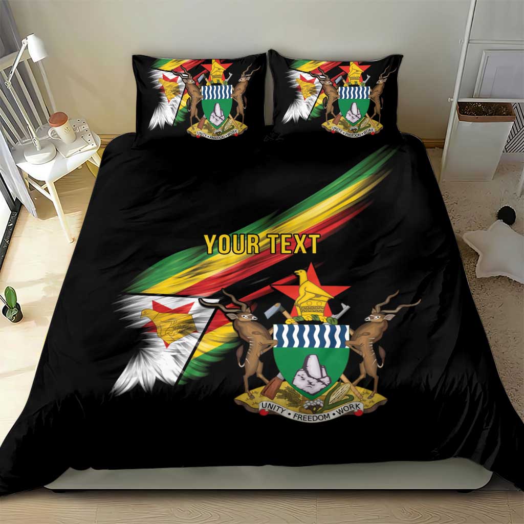 Zimbabwe Wings Flag Bedding Set Proudly Zimbabwean - Wonder Print Shop