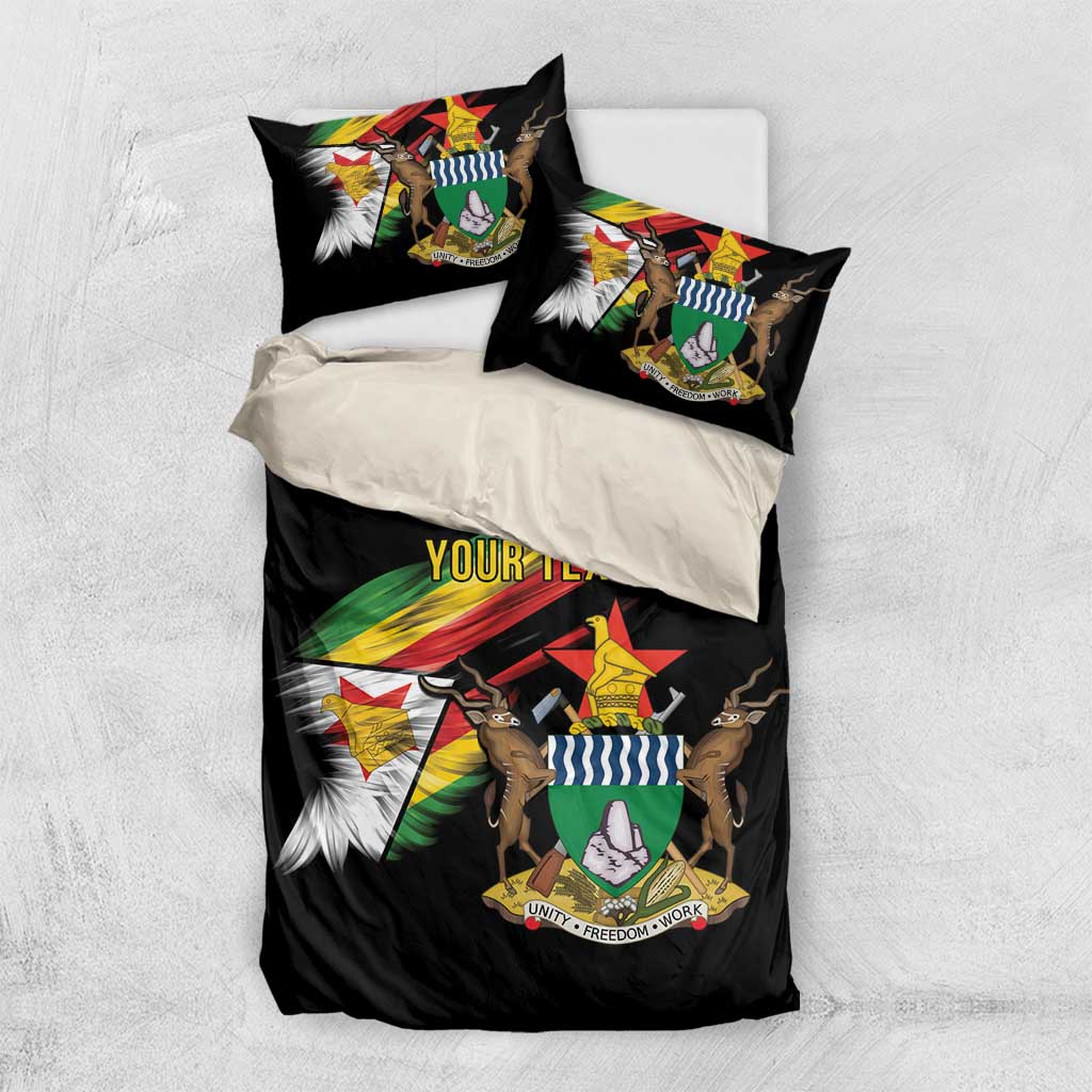 Zimbabwe Wings Flag Bedding Set Proudly Zimbabwean - Wonder Print Shop