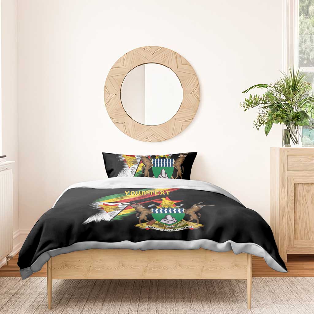 Zimbabwe Wings Flag Bedding Set Proudly Zimbabwean - Wonder Print Shop