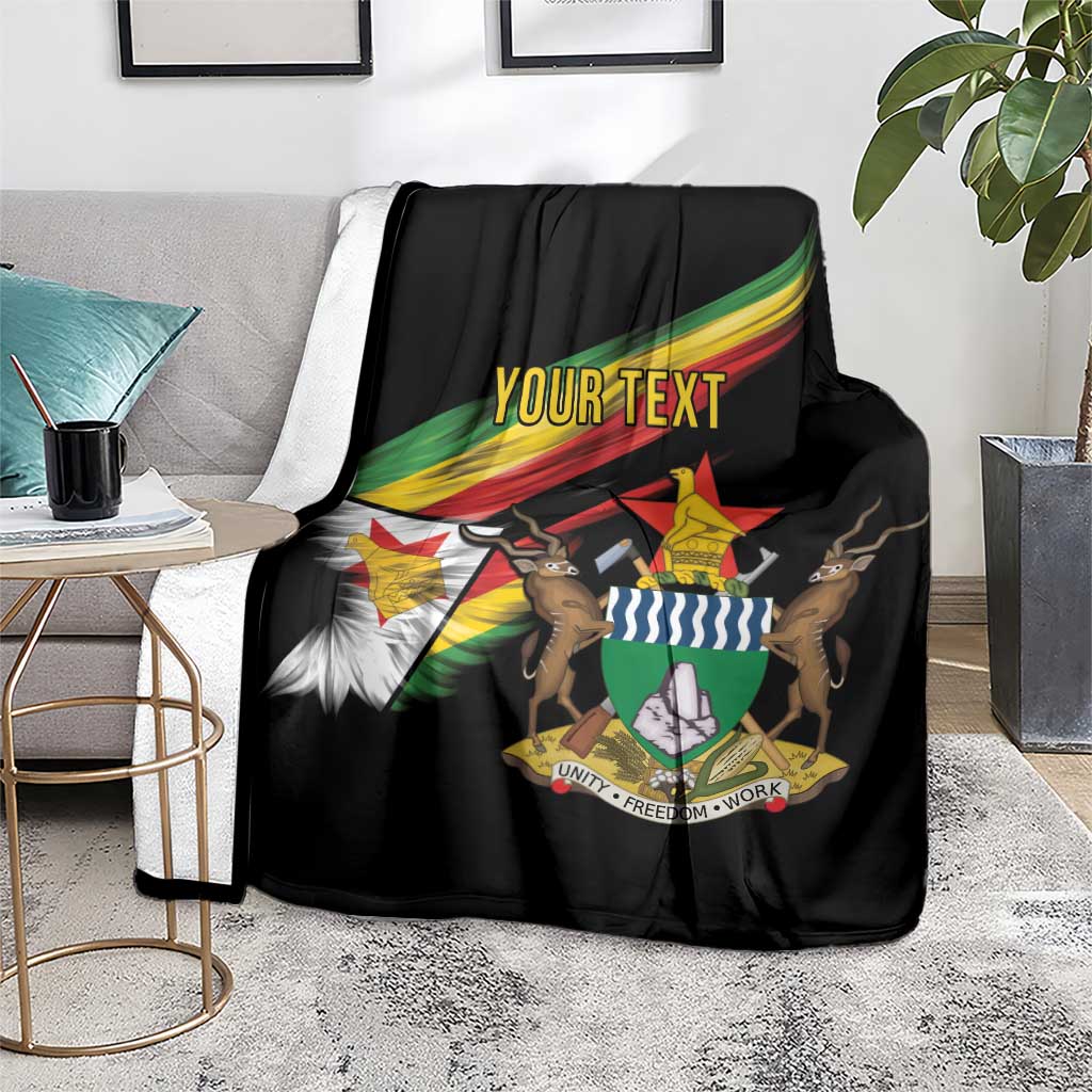 Zimbabwe Wings Flag Blanket Proudly Zimbabwean - Wonder Print Shop