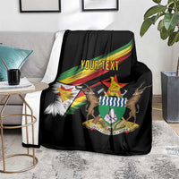 Zimbabwe Wings Flag Blanket Proudly Zimbabwean - Wonder Print Shop