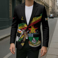 Zimbabwe Wings Flag Blazer Proudly Zimbabwean - Wonder Print Shop