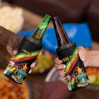 Zimbabwe Wings Flag 4 in 1 Can Cooler Tumbler Proudly Zimbabwean - Wonder Print Shop