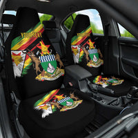 Zimbabwe Wings Flag Car Seat Cover Proudly Zimbabwean - Wonder Print Shop