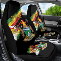 Zimbabwe Wings Flag Car Seat Cover Proudly Zimbabwean - Wonder Print Shop
