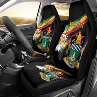 Zimbabwe Wings Flag Car Seat Cover Proudly Zimbabwean - Wonder Print Shop