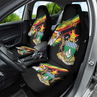Zimbabwe Wings Flag Car Seat Cover Proudly Zimbabwean - Wonder Print Shop