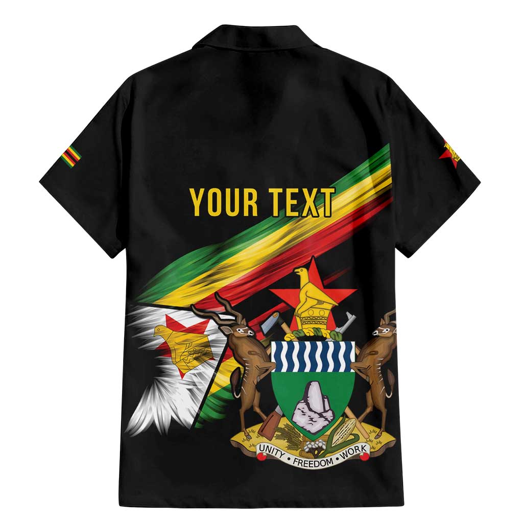 Zimbabwe Wings Flag Family Matching Mermaid Dress and Hawaiian Shirt Proudly Zimbabwean - Wonder Print Shop