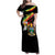 Zimbabwe Wings Flag Family Matching Off Shoulder Maxi Dress and Hawaiian Shirt Proudly Zimbabwean - Wonder Print Shop