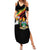 Zimbabwe Wings Flag Family Matching Summer Maxi Dress and Hawaiian Shirt Proudly Zimbabwean - Wonder Print Shop